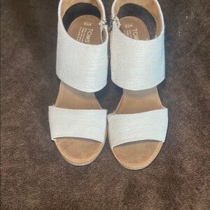 TOMS Light Gray Sandals
